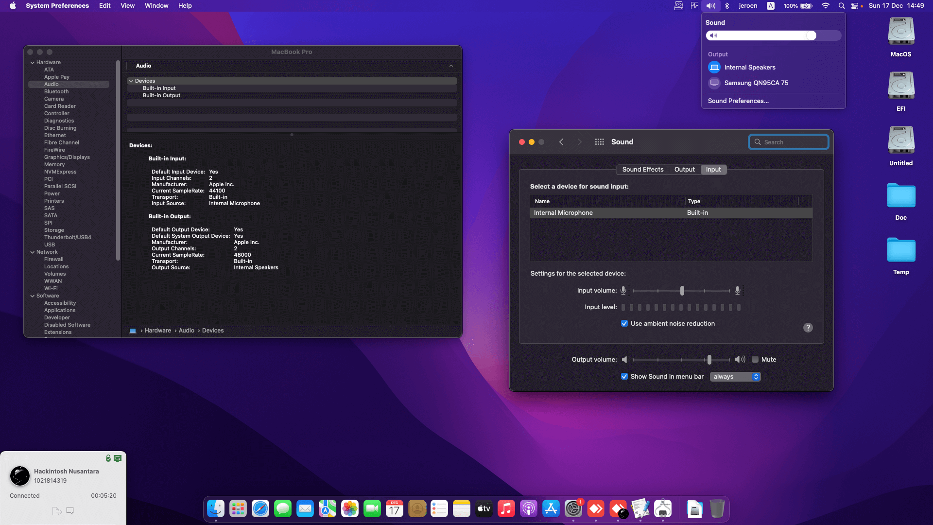 HP Elitebook X360 830 G6 2nd [WhiskeyLake   Intel UHD 8Th Gen + I2C]   OpenCore 1